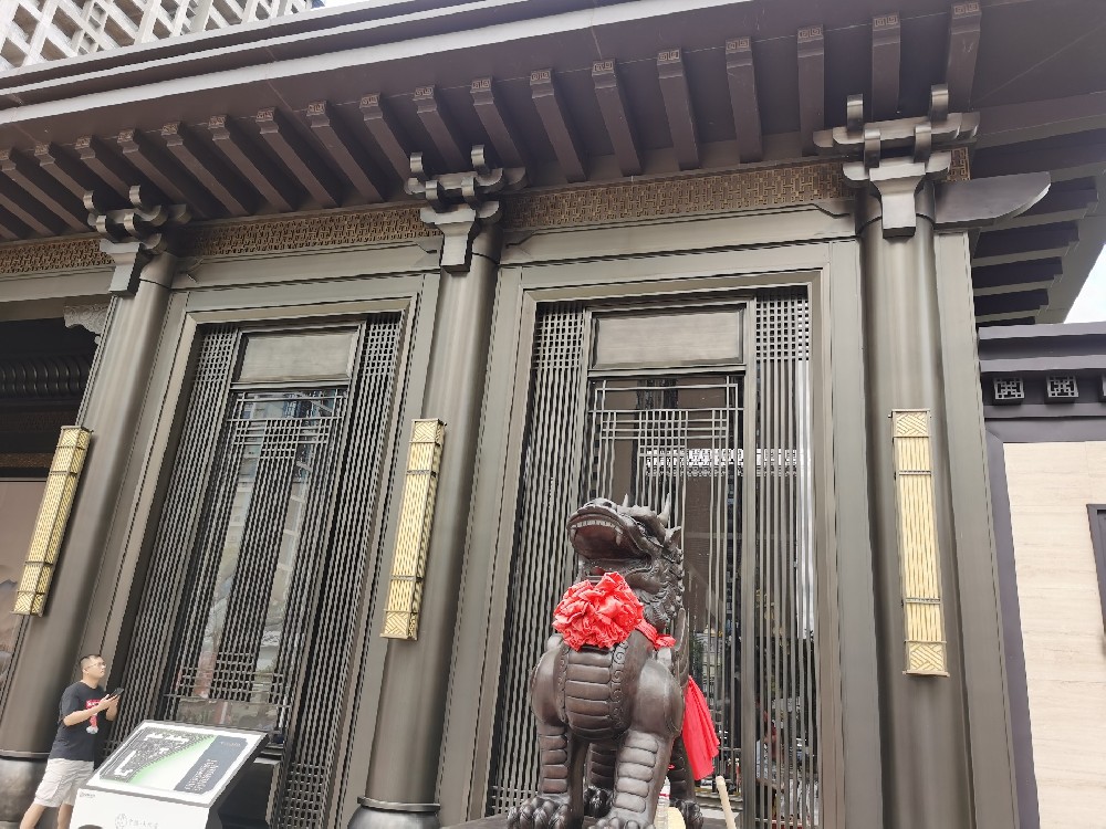 中式門樓，展示區(qū)