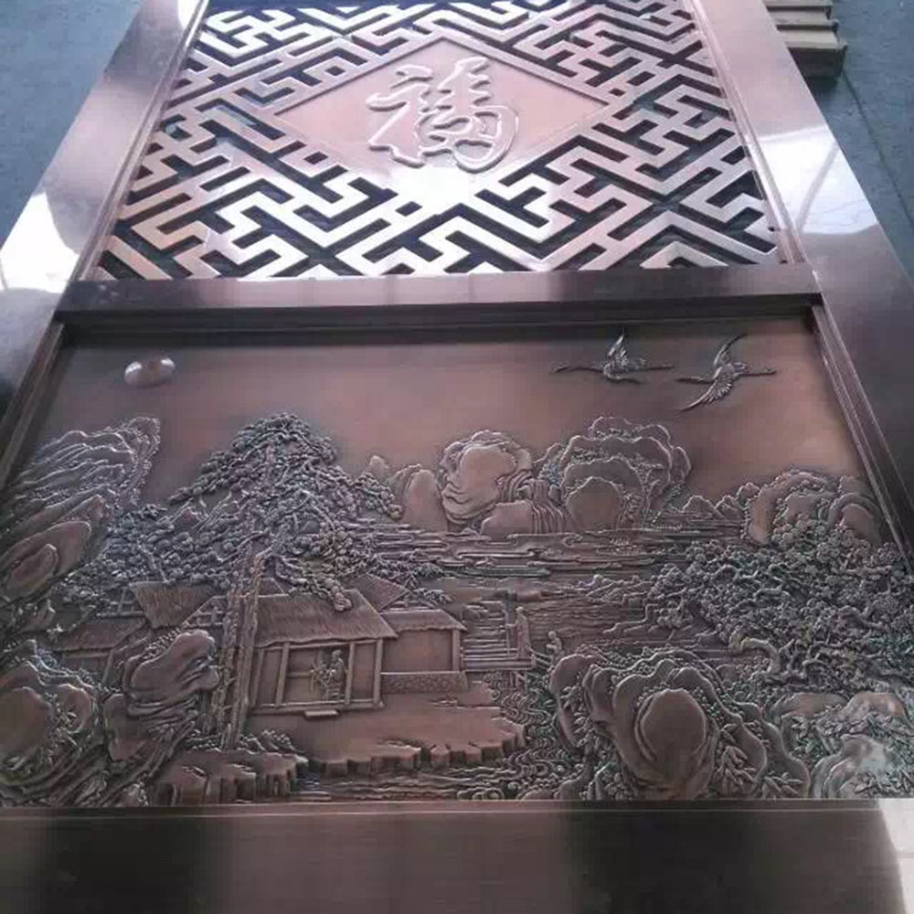 銅鋁精雕屏風(fēng)